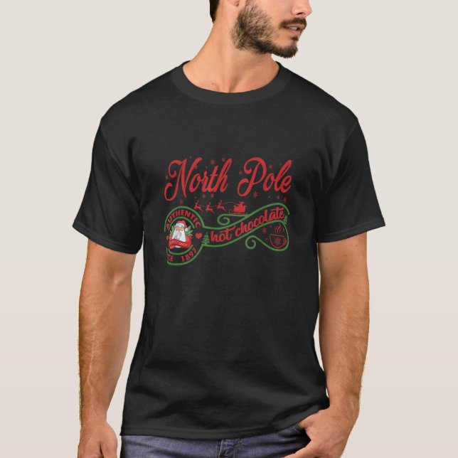 North Pole Hot Chocolate T-Shirt (Front)