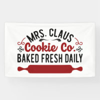 North Pole Mrs. Claus cookie Company Christmas