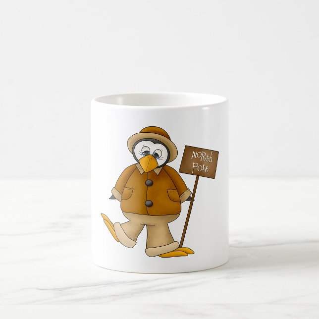 North Pole Penguin Coffee Mug (Creator Uploaded)