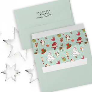 North Pole Penguin Friends Envelopes