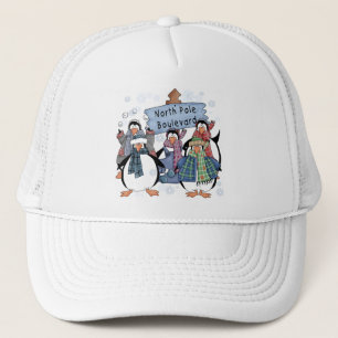 North Pole Penguins Tshirts and gifts Trucker Hat