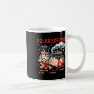 North Pole Polar Express All Abroad Believe Train Coffee Mug