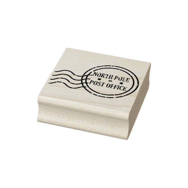 North Pole Post Office Rubber Stamp (Stamp)