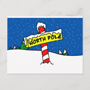 North Pole Postcard