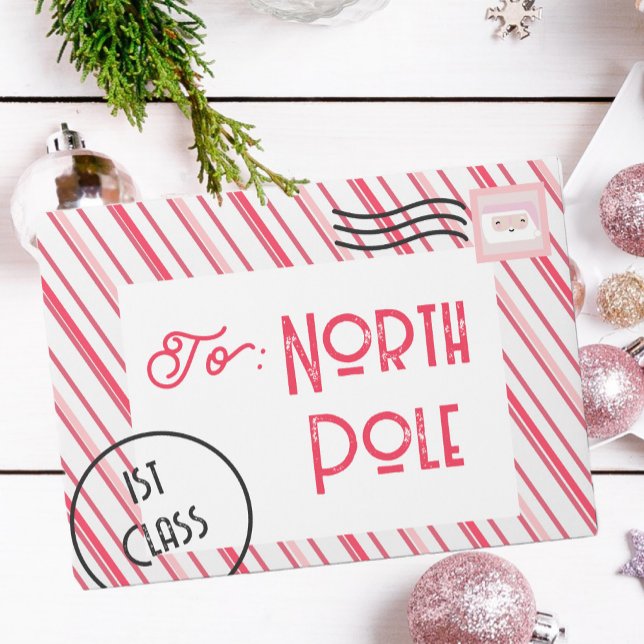 North Pole Santa Letter Kids Christmas  Envelope (Creator Uploaded)