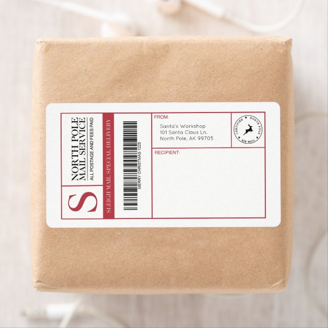 North Pole Santa’s Workshop Blank Shipping (Insitu)