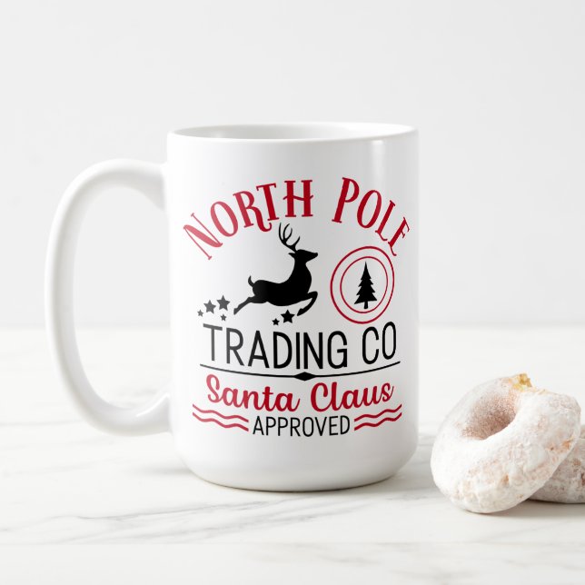 North Pole Trading Coffee Mug (With Donut)