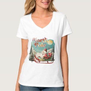 North Pole: Where Magic Never Melts T-Shirt