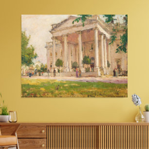 North Portico, The White House, Washington, D.C Canvas Print