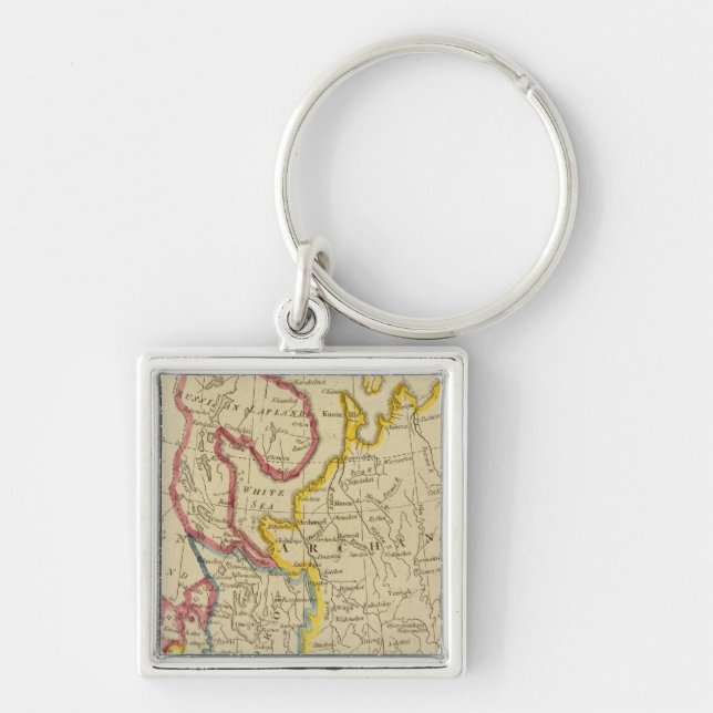 North Russia in Europe Key Ring (Front)