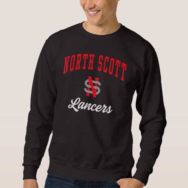 North Scott High School Lancers Sweatshirt (Front)