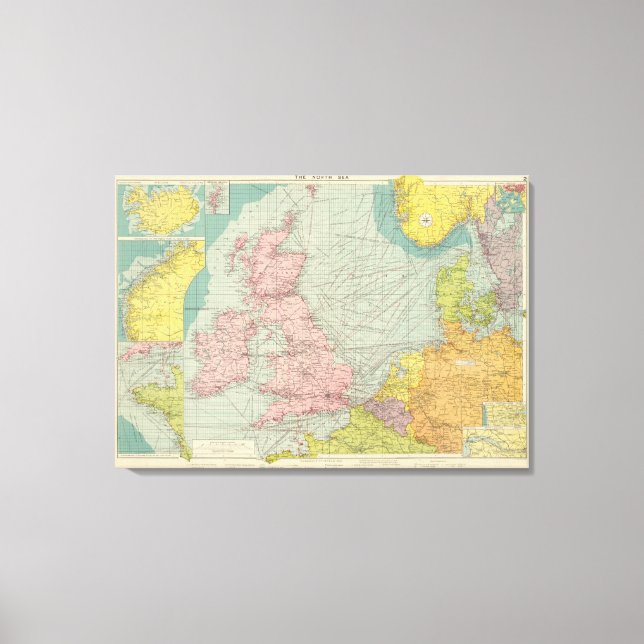 North Sea Canvas Print (Front)