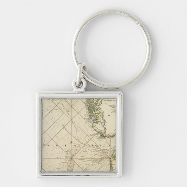 North Sea, Kattegat Key Ring (Front)