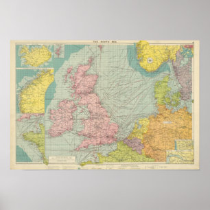 North Sea Poster
