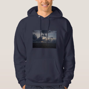 North Sea Sea, Foreboding Sunset. Hoodie