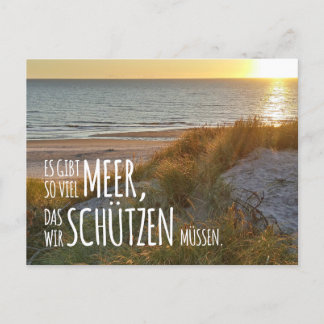 North Sea 'There's so much ocean …' Postcard