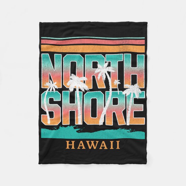 North Shore _7  Fleece Blanket (Front)