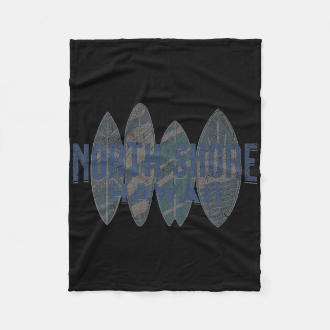 North Shore _8  Fleece Blanket (Front)