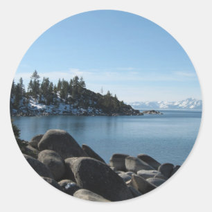 North Shore Lake Tahoe, Incline Village, Nevada Classic Round Sticker