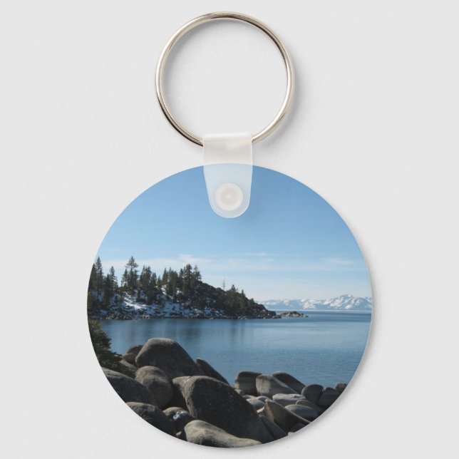 North Shore Lake Tahoe, Incline Village, Nevada Key Ring (Front)