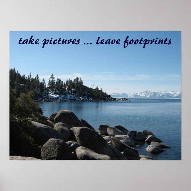 North Shore Lake Tahoe, Incline Village, Nevada Poster (Front)