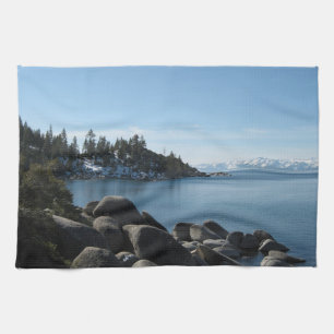 North Shore Lake Tahoe, Incline Village, Nevada Tea Towel