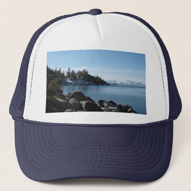 North Shore Lake Tahoe, Incline Village, Nevada Trucker Hat (Front)