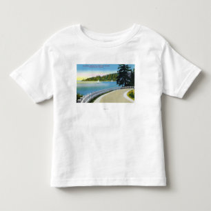 North Shore Marine Drive View of Point Atkinson Toddler T-Shirt