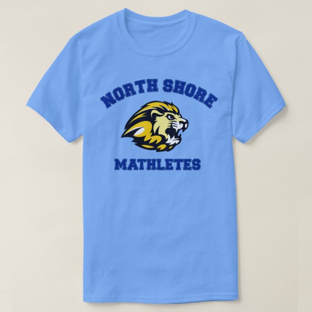 north shore mathletes T-Shirt (Design Front)