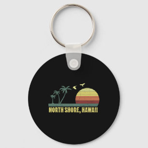 North Shore Oahu Hawaii Souvenir Surfing Hawaiian Key Ring