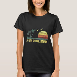 North Shore Oahu Hawaii Souvenir Surfing Hawaiian T-Shirt