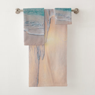 North Shore of Oahu, Hawaii Bath Towel Set