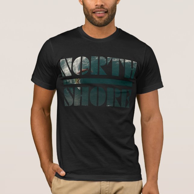 North Shore Surfing T T-Shirt (Front)