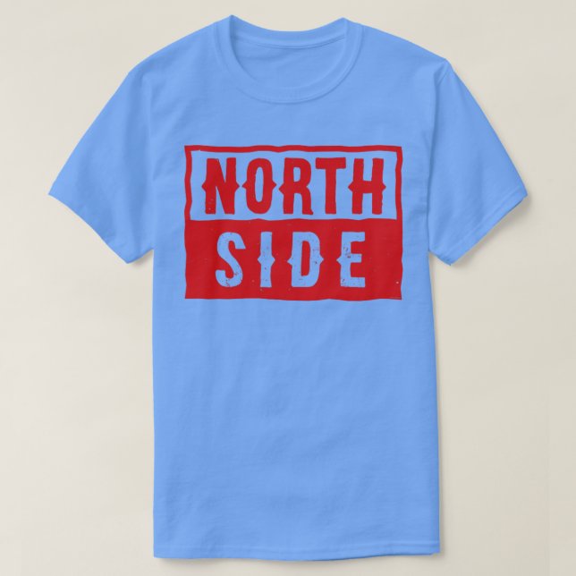North Side red white RxTp T-Shirt (Design Front)