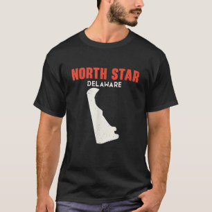 North Star Delaware USA State America Travel Delaw T-Shirt