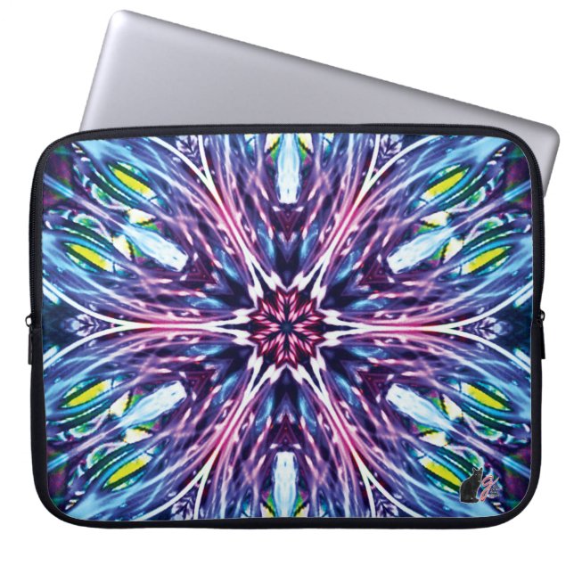 North Star Kaleidoscope Laptop Sleeve (Front)