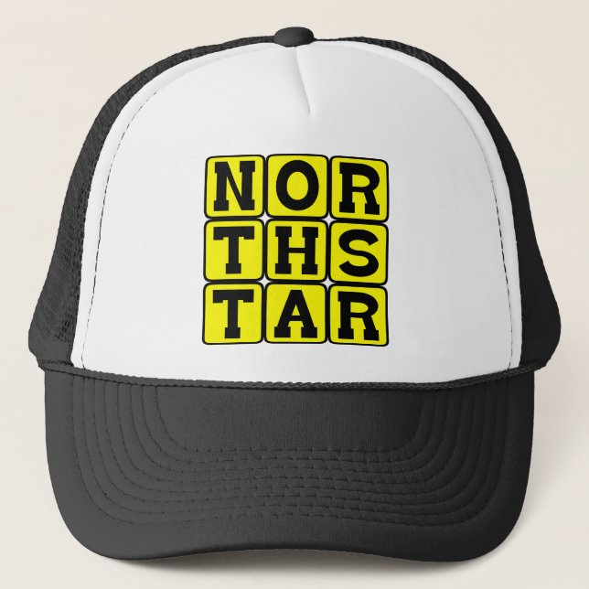 North Star, Navigational Aid Trucker Hat (Front)