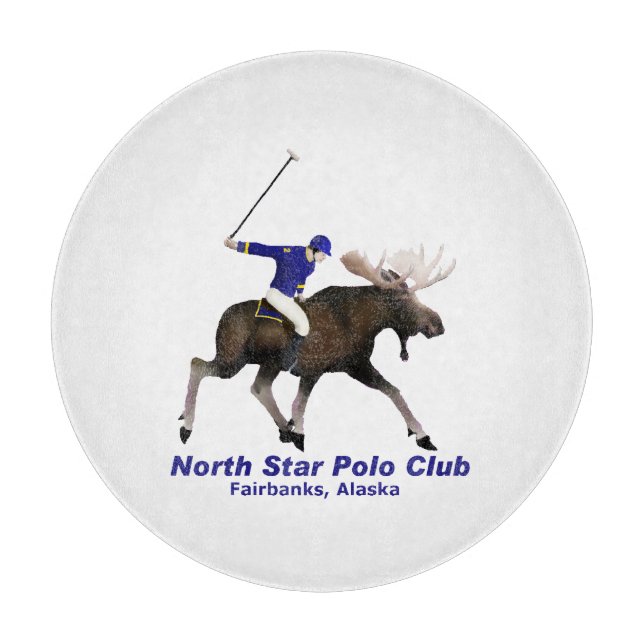 North Star Polo Club Cutting Board (Front)