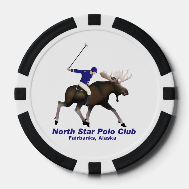 North Star Polo Club Poker Chips (Front)