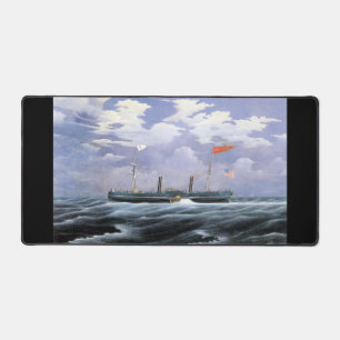 North Star Steam Yacht 1852 Desk Mat