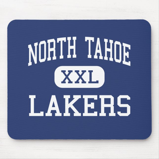 North Tahoe - Lakers - High - Tahoe City Mouse Pad (Front)