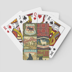 North Territories Adventure: Symbolic Patchwork Playing Cards