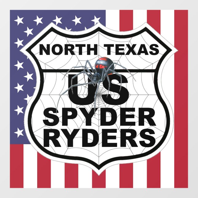 North Texas Chapter - Decal Flag & Logo (Sheet)