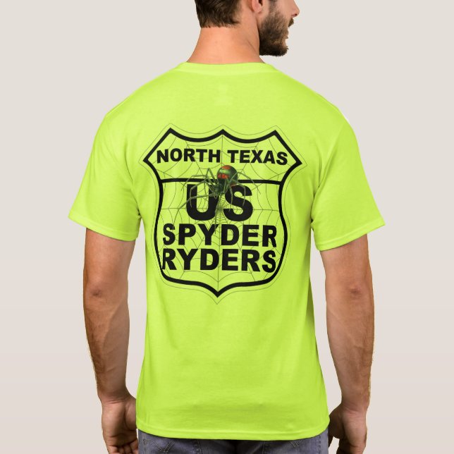 North Texas Chapter - Logo 2-Sided Trans T-Shirt (Back)