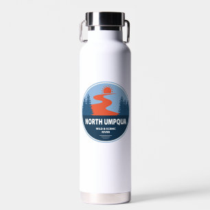 North Umpqua Wild and Scenic River Oregon Water Bottle