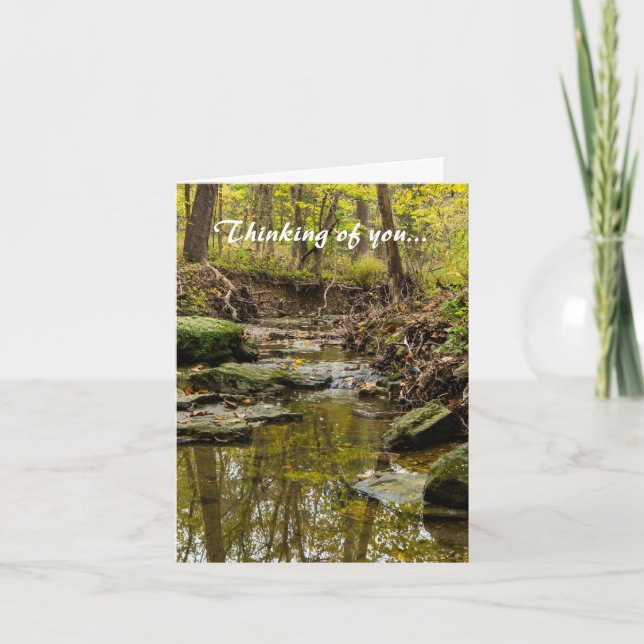North Wears Creek Thinking Of You Card (Front)