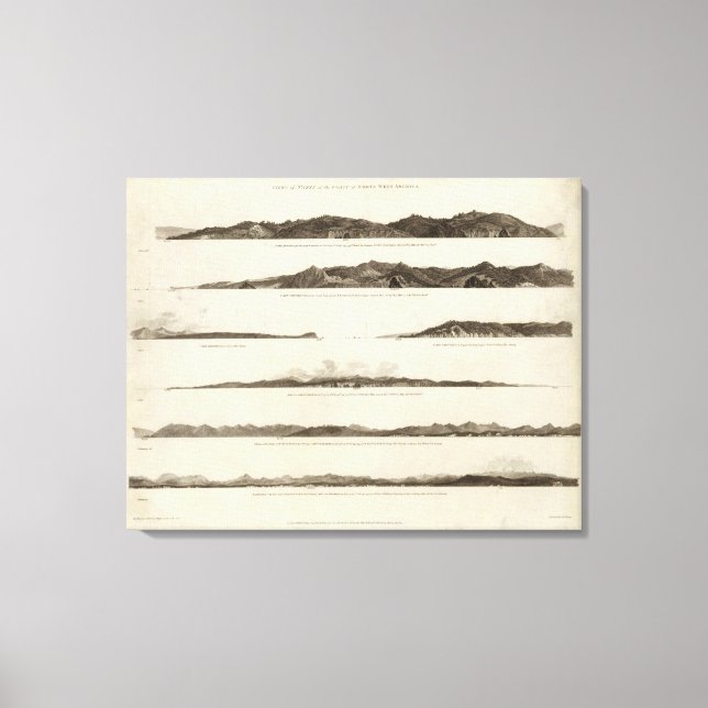 North West America Canvas Print (Front)