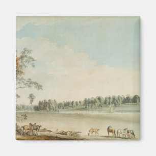 North West View of Wakefield Lodge in Whittlebury Magnet