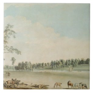 North West View of Wakefield Lodge in Whittlebury Tile
