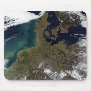North Western Europe Mouse Pad